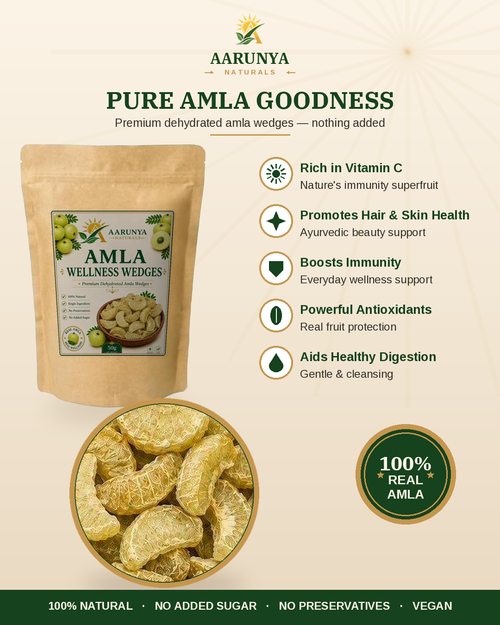 Dehydrated Amla Wellness Wedges