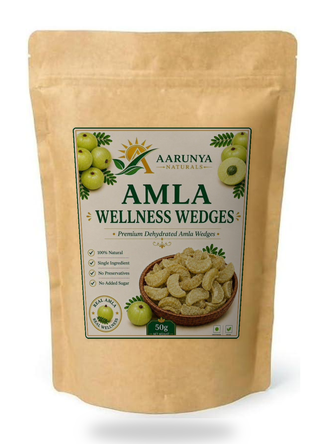 Dehydrated Amla Wellness Wedges