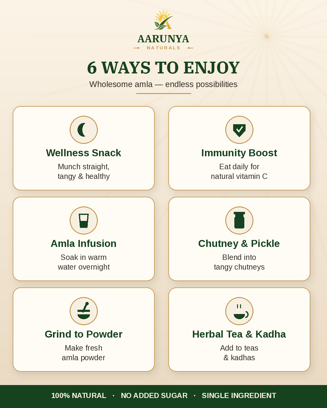 Dehydrated Amla Wellness Wedges