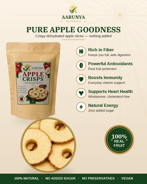 Dehydrated Apple Crisps