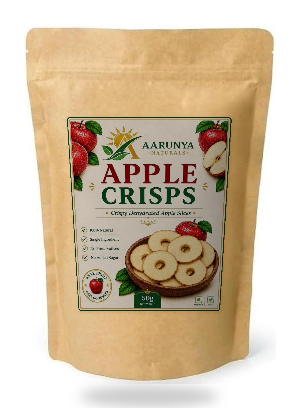 Dehydrated Apple Crisps