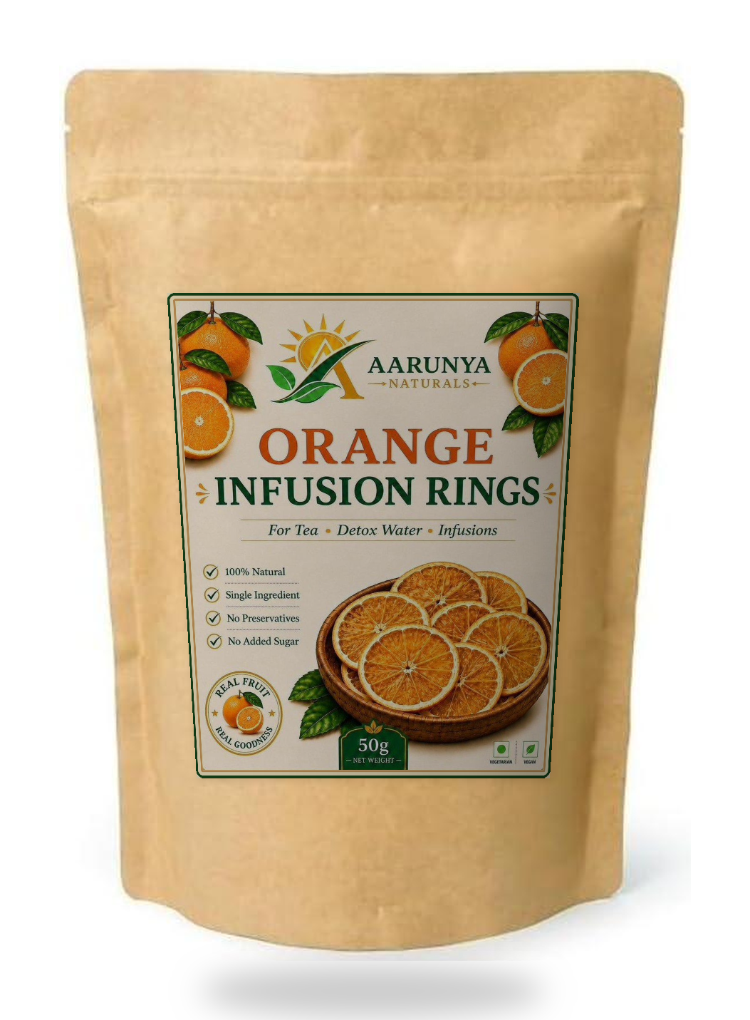 Dehydrated Orange Infusion Rings